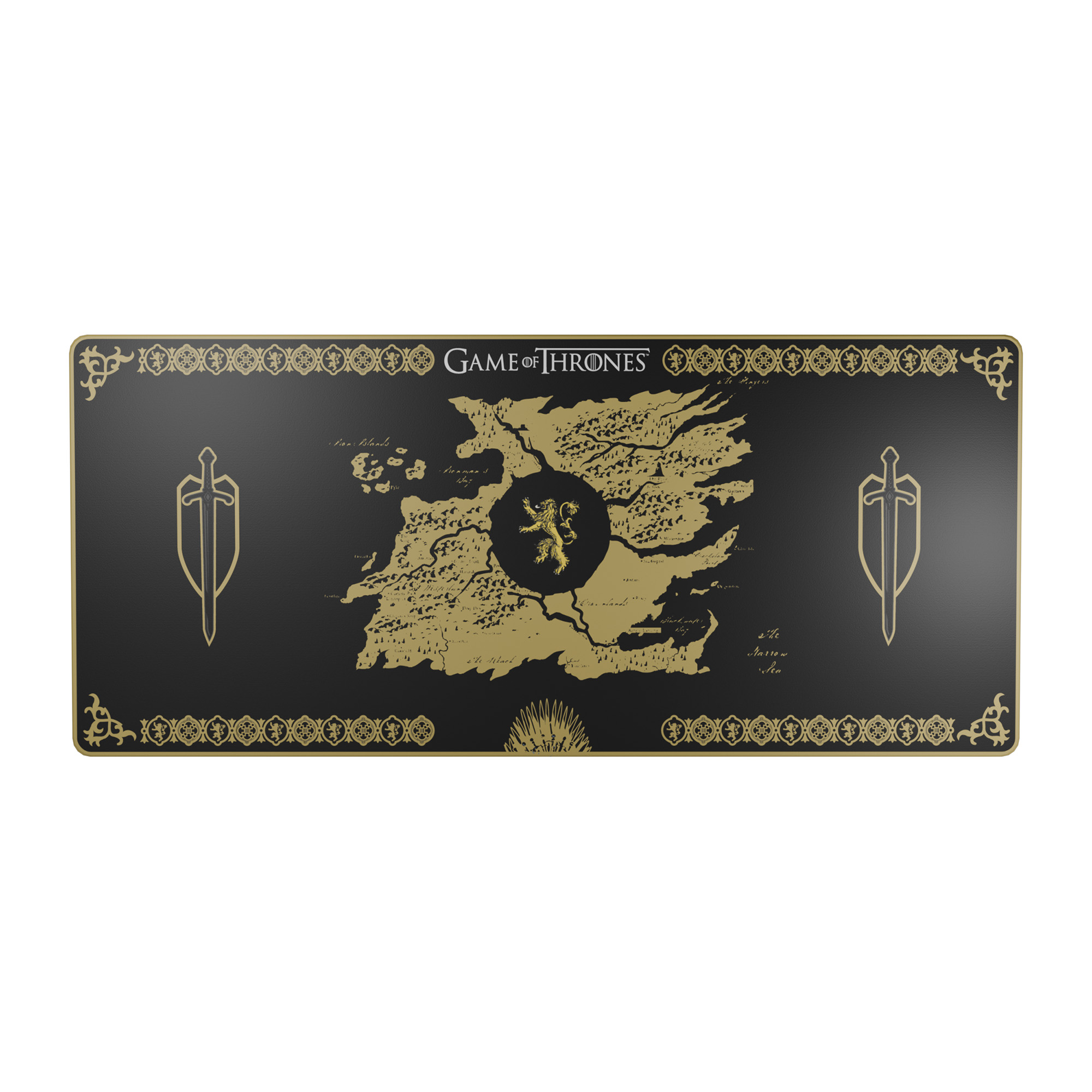 Pixminds LEXIP X TSUME GAME OF THRONES LANNISTER Mousepad XXL Black
