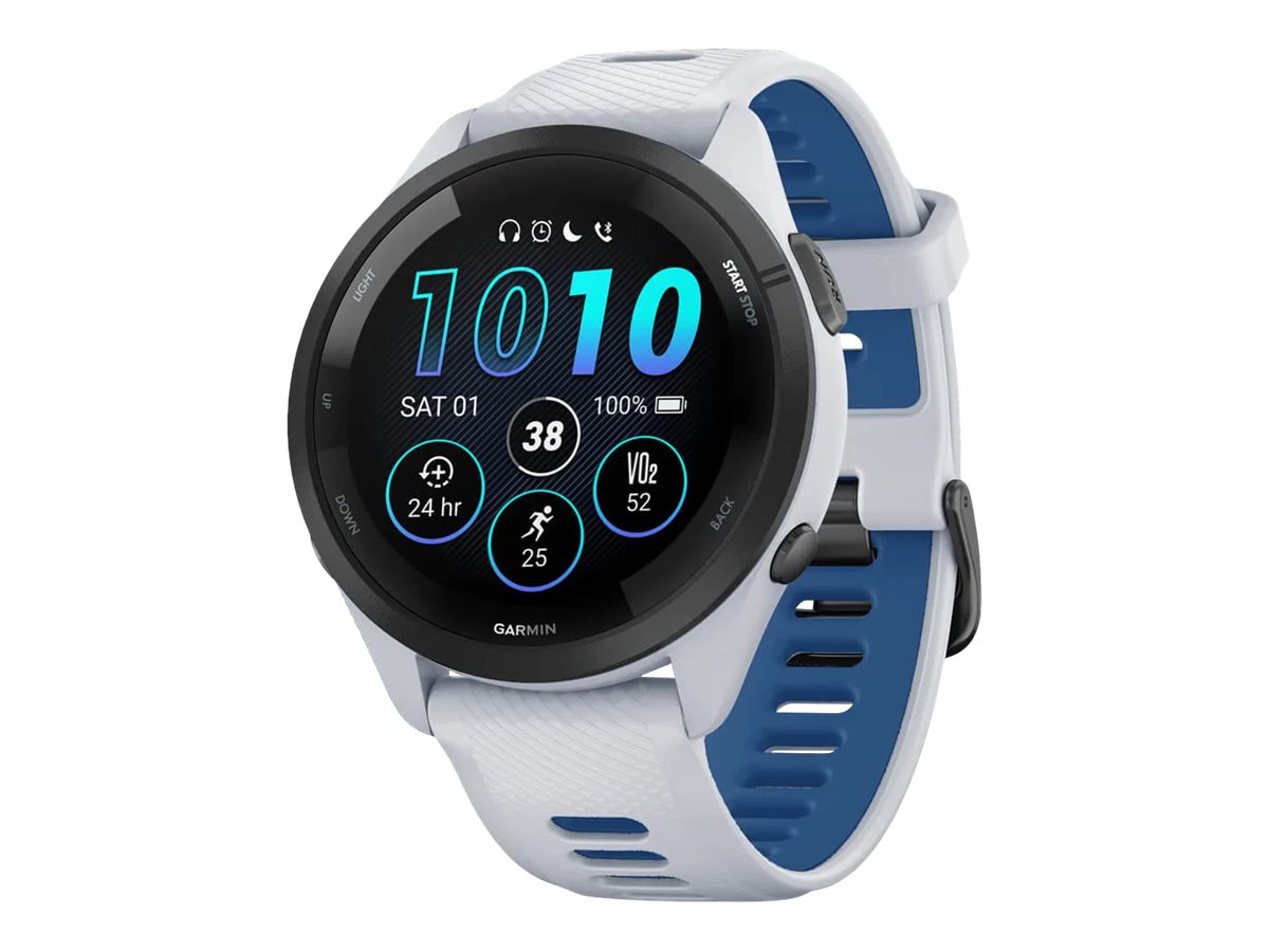 GARMIN Forerunner 265 Fitnesstracker weiss, dunkelblau