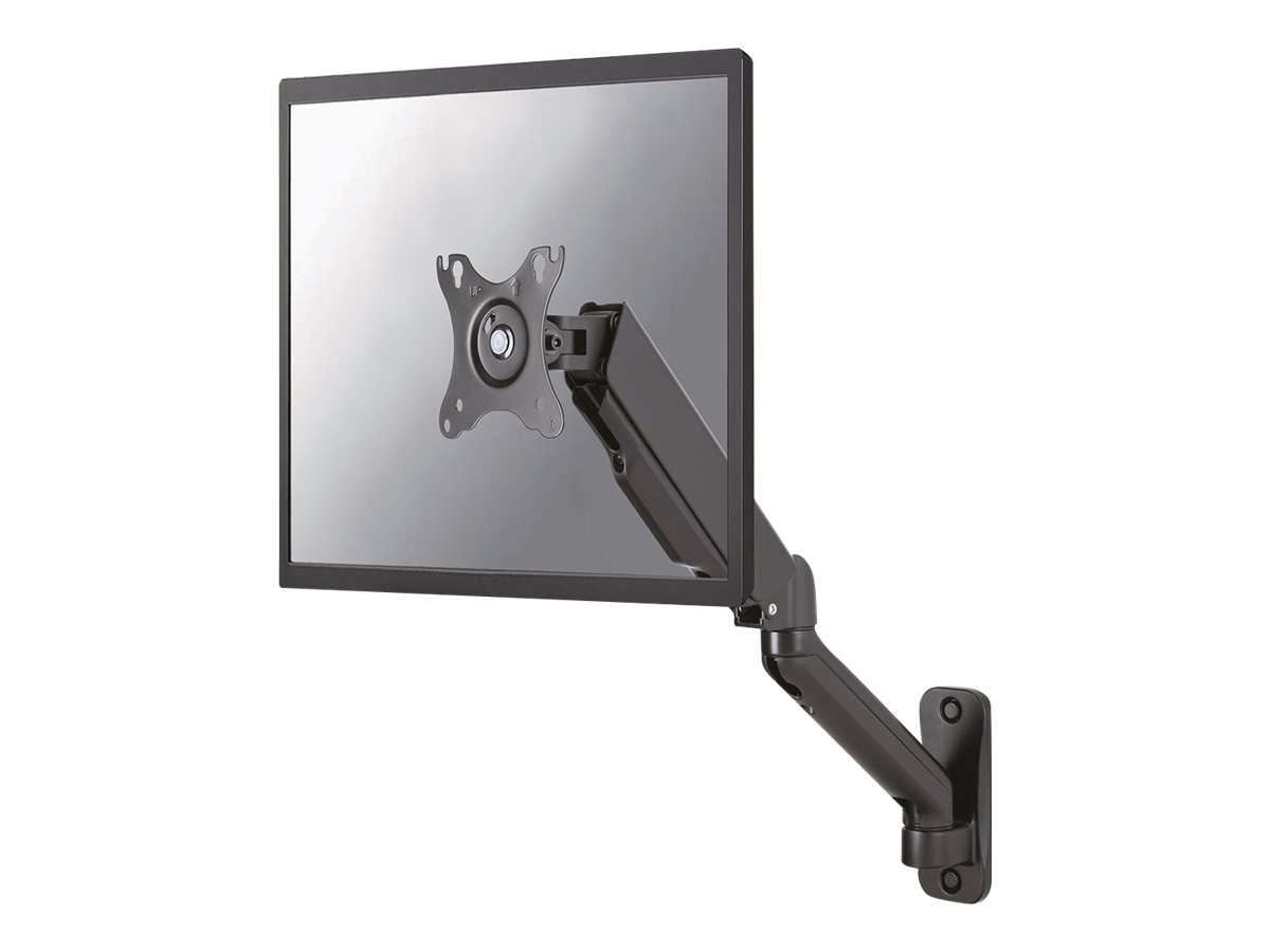 NEOMOUNTS wall mounted gas spring monitor arm 3 pivots VESA 100x100 NEOMOUNTS wall mounted gas spring monitor arm 3 pivots VESA 100x100