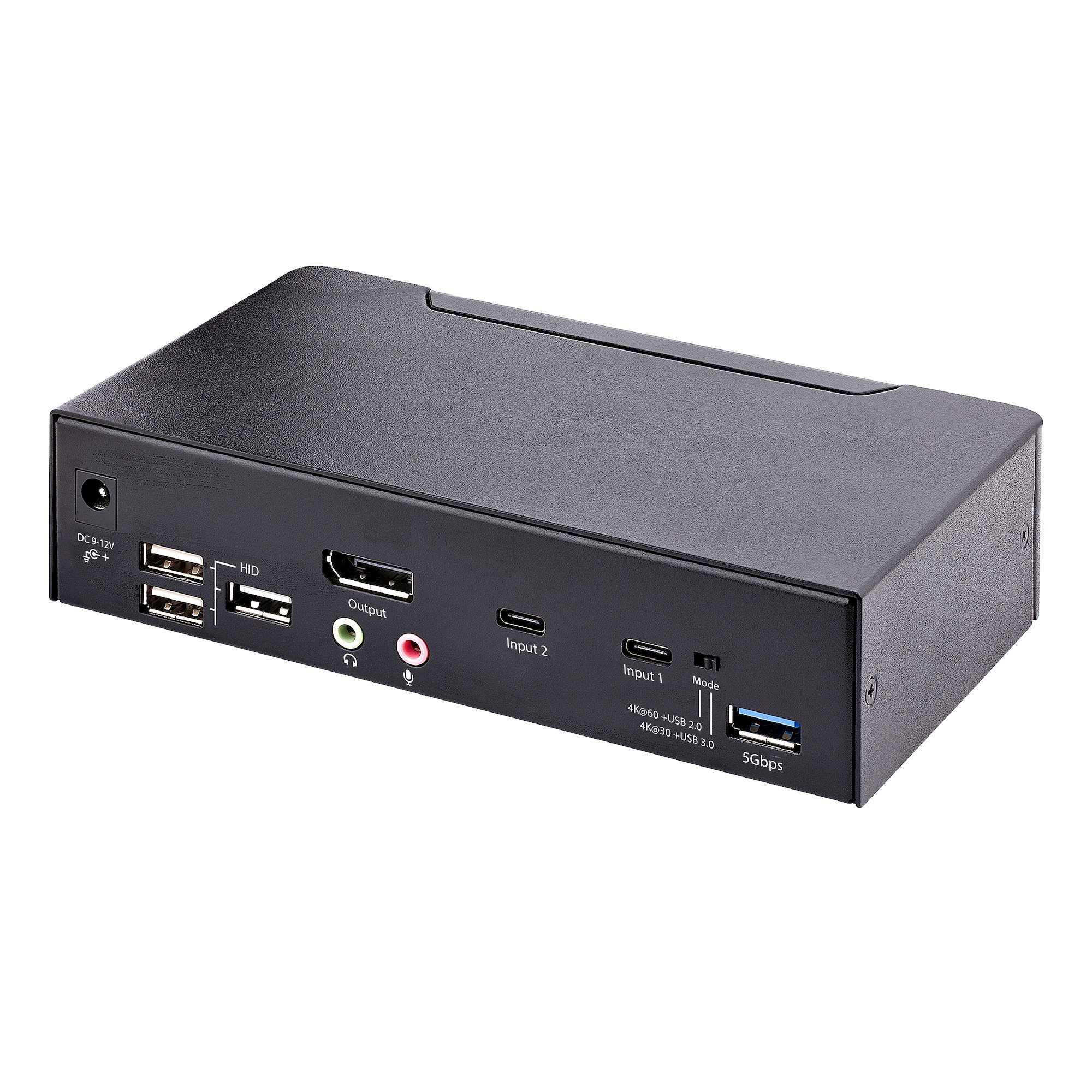 StarTech.com USB-C KVM Switch 2 Port DisplayPort 4K 60Hz