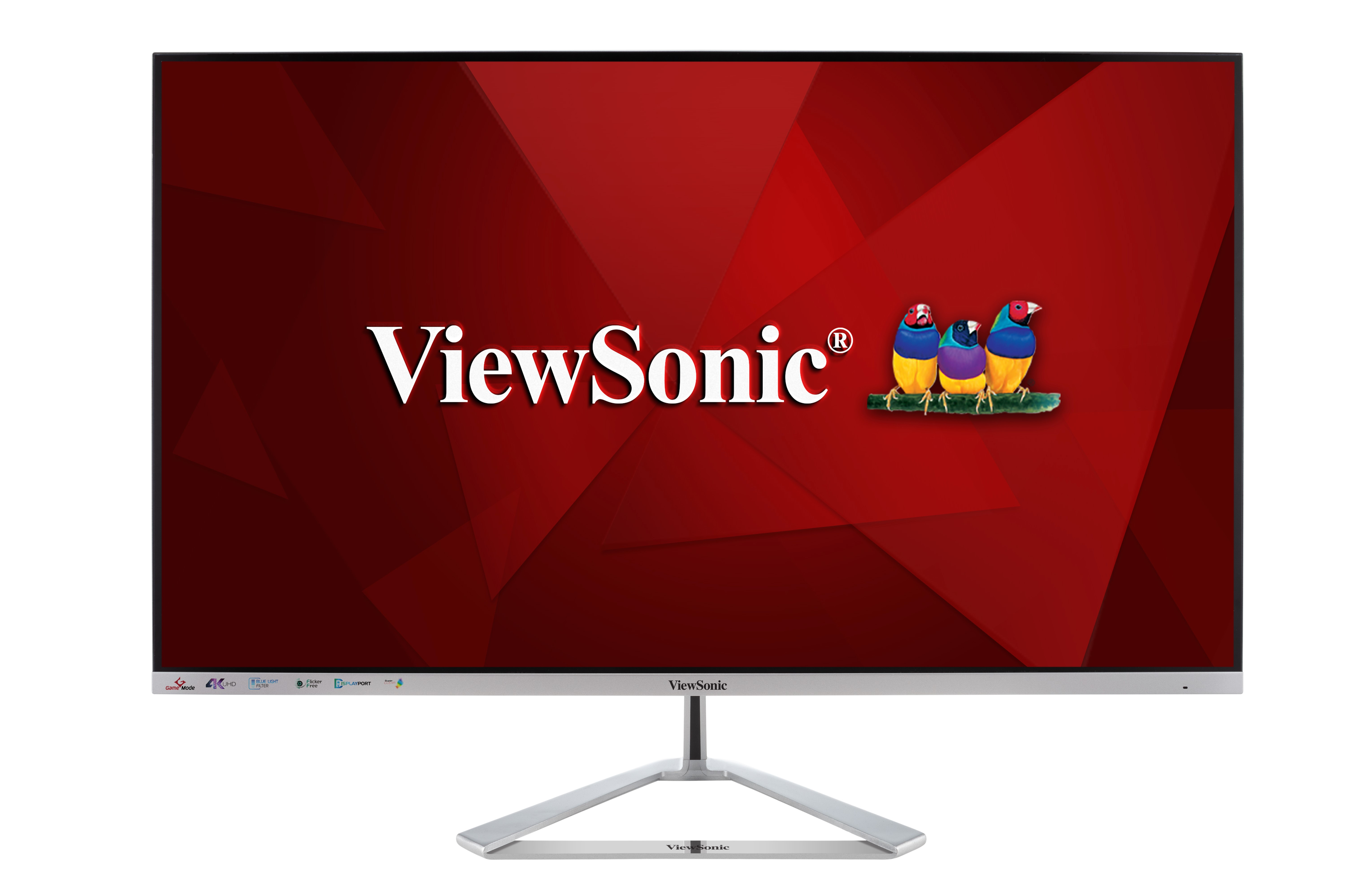 ViewSonic VX32764KMHD Monitor 80,0 cm 32,0 Zoll silber
