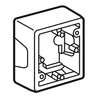 Legrand Aufputzgehäuse 776181 1fach Legrand Aufputzgehäuse 776181 1fach