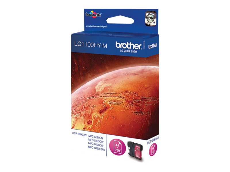 Brother LC1100HYM - Hohe Ergiebigkeit - Magenta - Original - Tintenpatrone