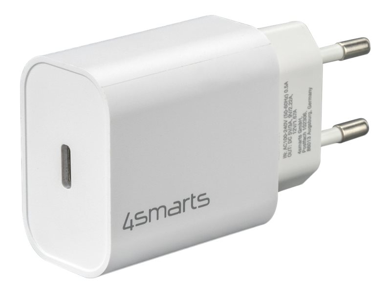 4smarts Ladegerät-Set 20W mit 1.5m USB-C zu USB-C Kabel 