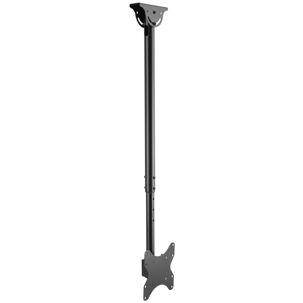 TECHLY Teleskop Universal Deckenhalterung fuer 1 LCD TV LED 58,42cm106,68cm 2342Zoll langer Arm