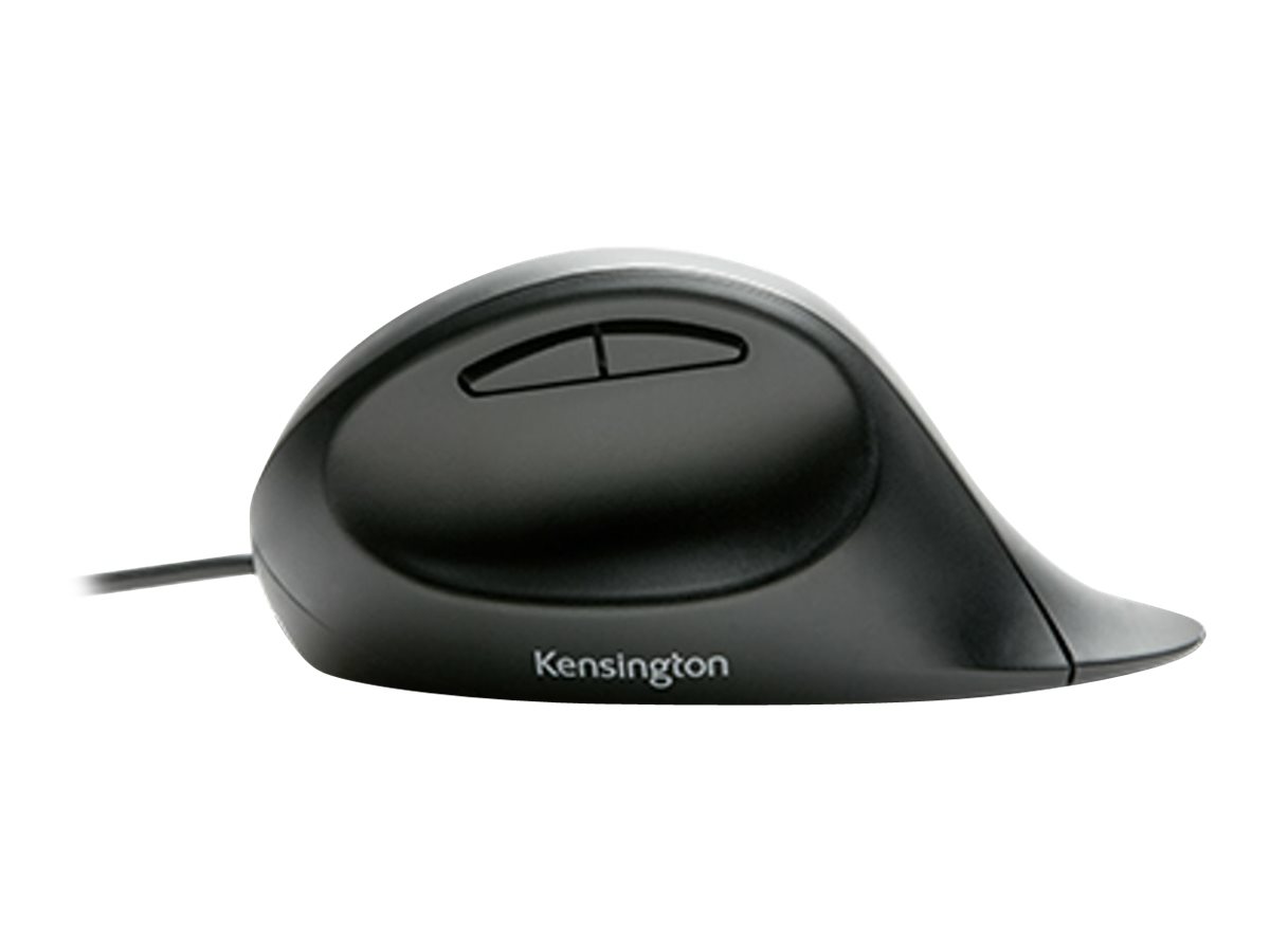 Kensington Pro Fit® Ergo Maus ergonomisch kabelgebunden schwarz