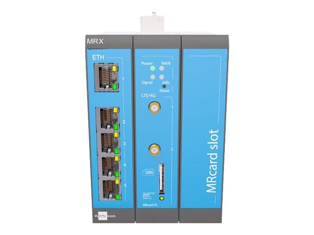 INSYS icom MRX3 LTE 1.1 modularer LTE-Router EMEA-Frequenzen VPN-Option INSYS icom MRX3 LTE 1.1 modularer LTE-Router EMEA-Frequenzen VPN-Option