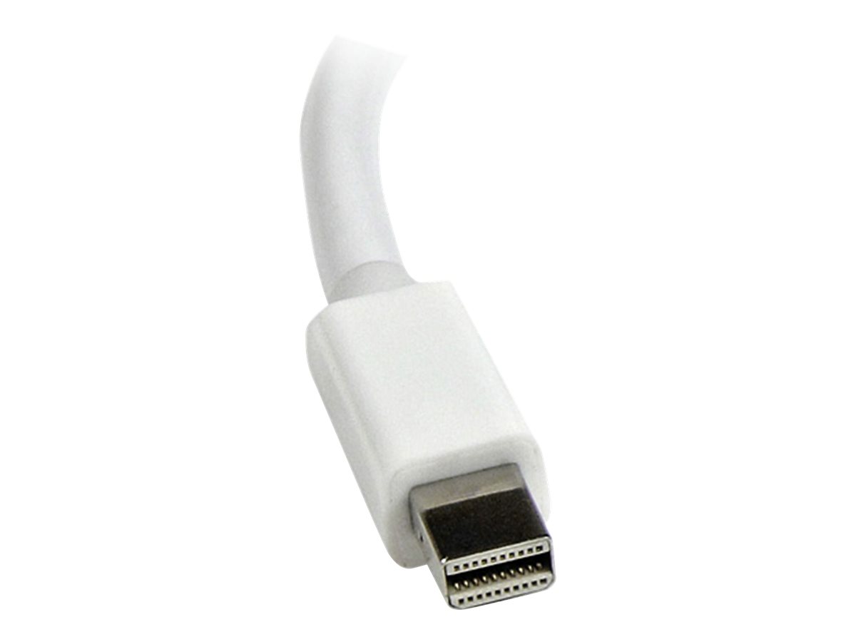 StarTech.com Mini DisplayPort to VGA Adapter - White - 1080p - Thunderbolt to VGA Monitor Adapter - Mini DP to VGA Converter (MDP2VGAW) - Videokonverter - weiß