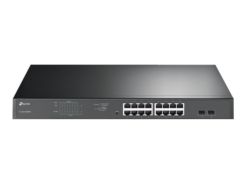 TL-SG1218MPE 16-Port Gigabit PoE+ Easy Smart Switch
