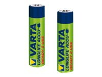 VARTA Akku Micro AAA 800mAh NiMH Recharge Accu Power 2er Blister