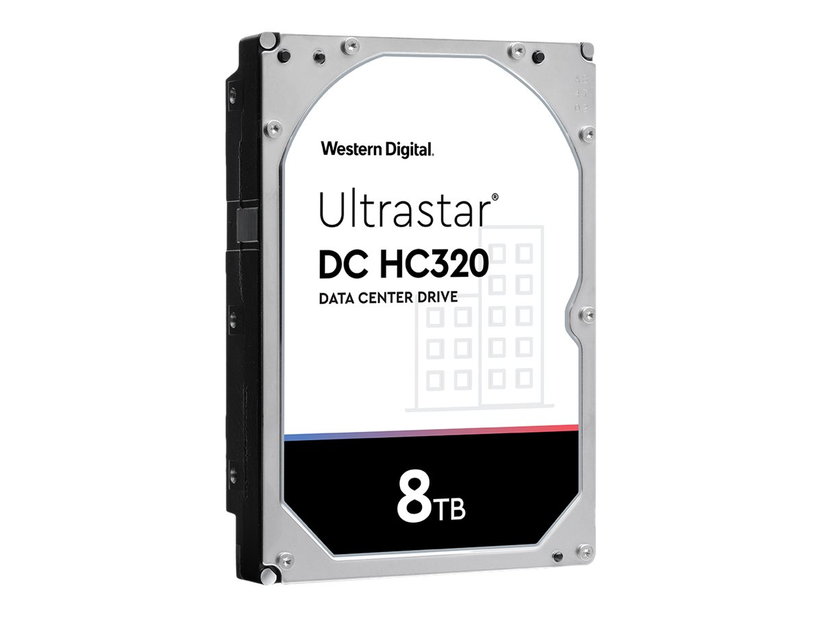 WESTERN DIGITAL Ultrastar DC HC320 8,9cm 3,5Zoll 26.1MM 8000GB 256MB 7200RPM SAS ULTRA 512E SE P3 WESTERN DIGITAL Ultrastar DC HC320 8,9cm 3,5Zoll 26.1MM 8000GB 256MB 7200RPM SAS ULTRA 512E SE P3
