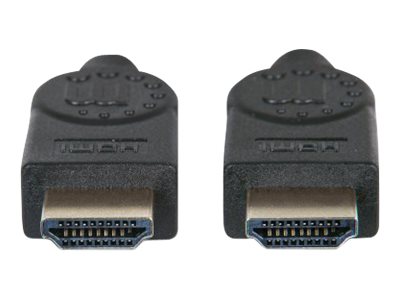MANHATTAN Premium HDMI-Kabel mit Ethernet-Kanal 4K60Hz 18 Gbit/s Bandbreite HDMI-Stecker auf HDMI-Stecker geschirmt schwarz 3m MANHATTAN Premium HDMI-Kabel mit Ethernet-Kanal 4K60Hz 18 Gbit/s Bandbreite HDMI-Stecker auf HDMI-Stecker geschirmt schwarz 3m