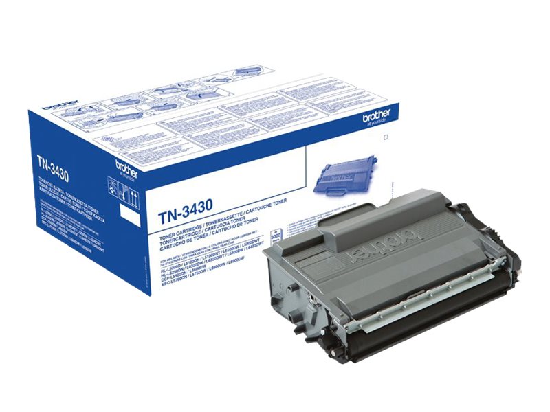 TN3430 BROTHER DCP Toner black ST 3000 TN3430 BROTHER DCP Toner black ST 3000