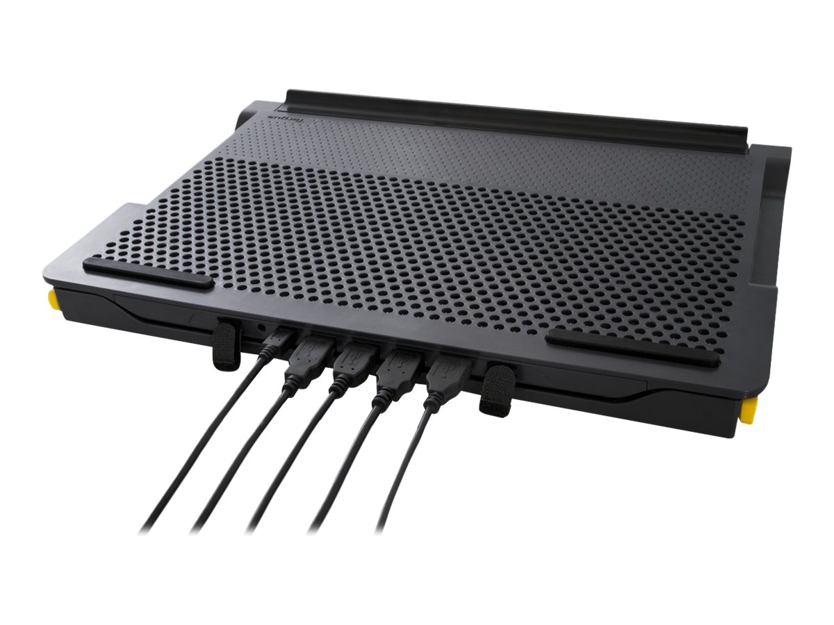 Laptop Kühler Cooling Pad mit 4-Port 2.0 USB (bis 17)