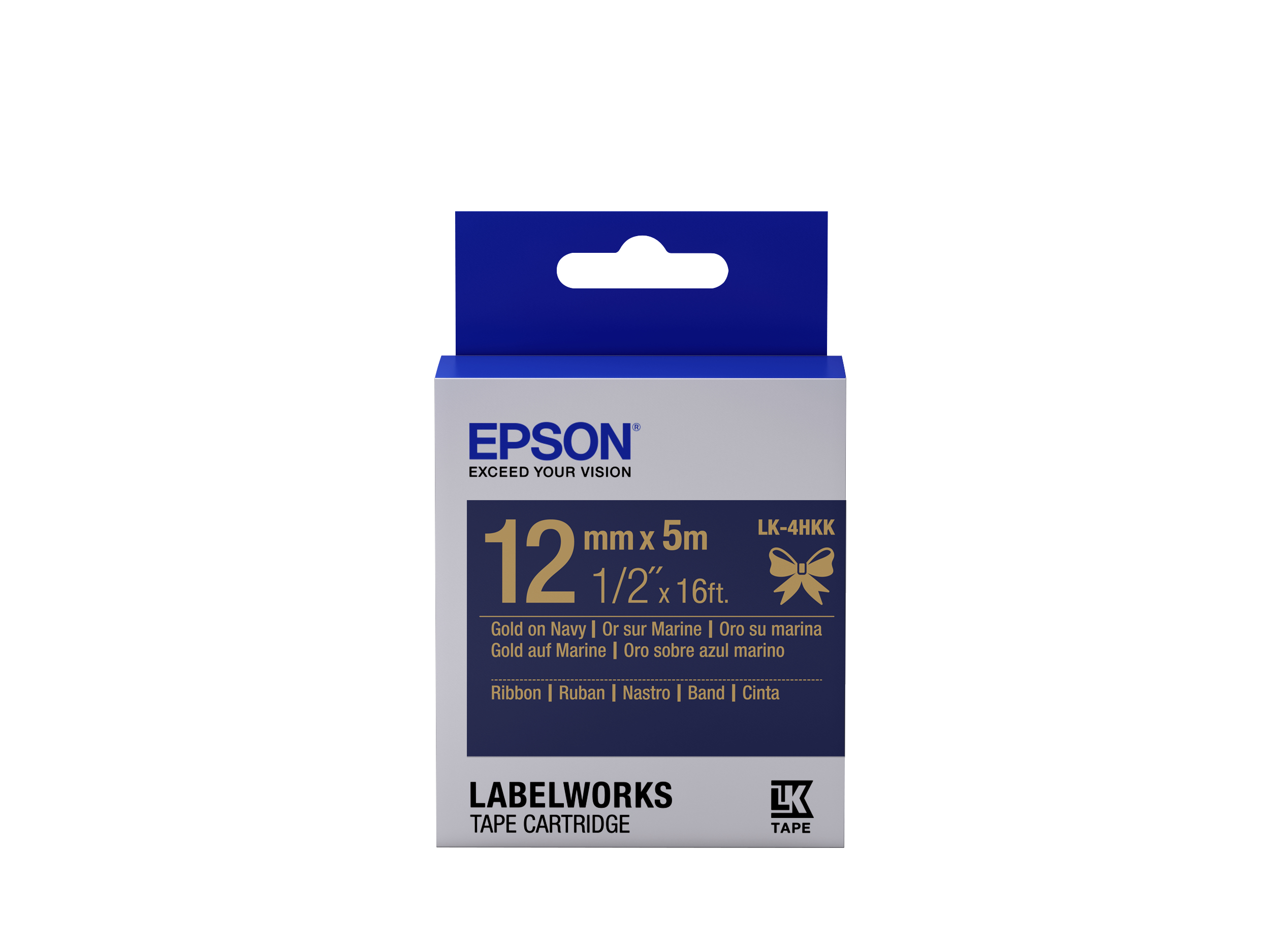 C53S654024 EPSON 12mm GOLD MARINEBLAU C53S654024 EPSON 12mm GOLD MARINEBLAU