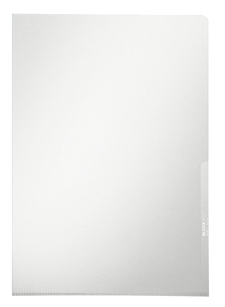 LEITZ Sichthüllen 4100 Premium DIN A4 glasklar glatt 0,15 mm, 10 St