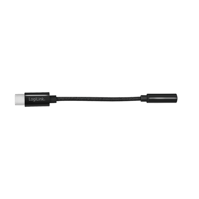 LogiLink Adapter USB-C 3,5mm Klinkenstecker