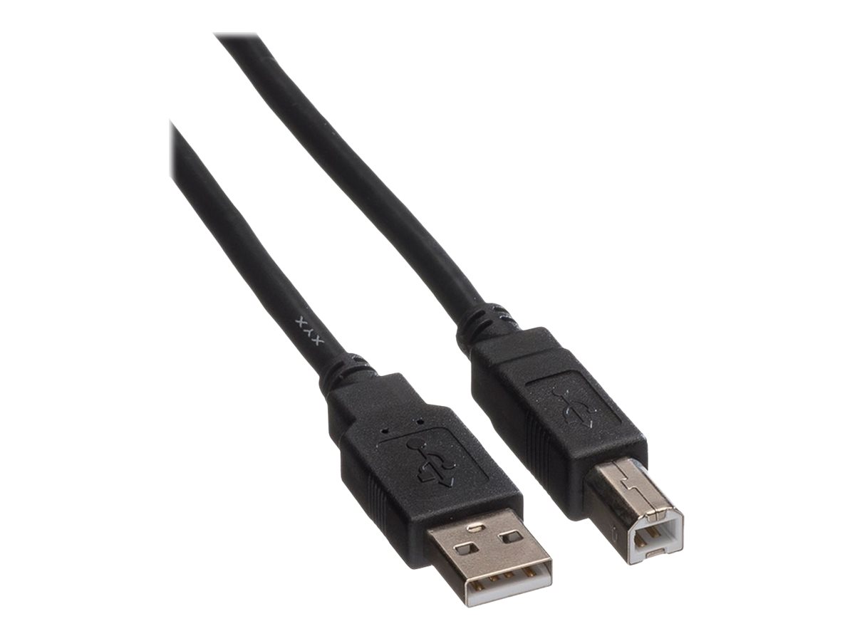 ROLINE USB 2.0 Kabel Typ A-B schwarz 3m ROLINE USB 2.0 Kabel Typ A-B schwarz 3m