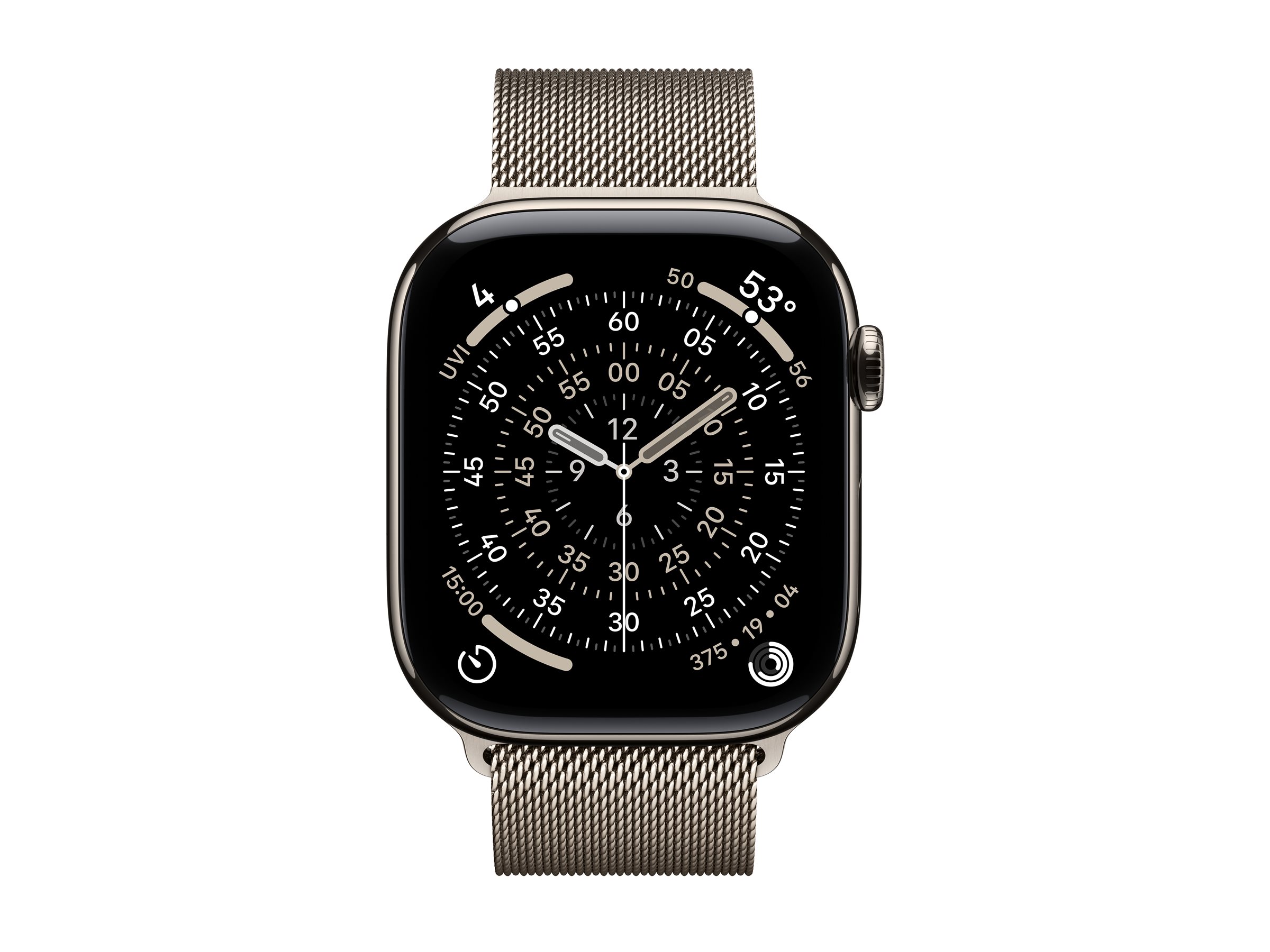 APPLE Watch Series 11 GPS + Cellular 46mm Natural Titanium Case with Natural Milanese Loop - M/L APPLE Watch Series 11 GPS + Cellular 46mm Natural Titanium Case with Natural Milanese Loop - M/L