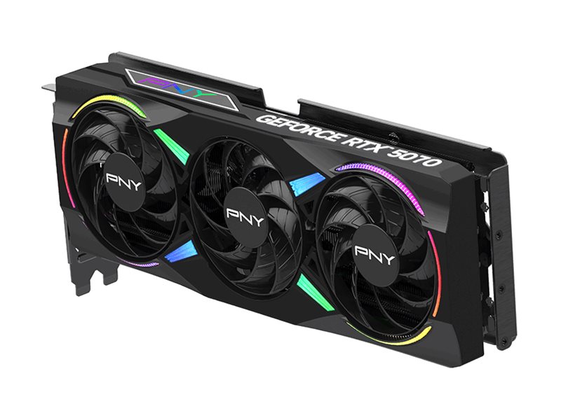 PNY GeForce RTX 5070 12GB ARGB Overclocked Triple Fan
