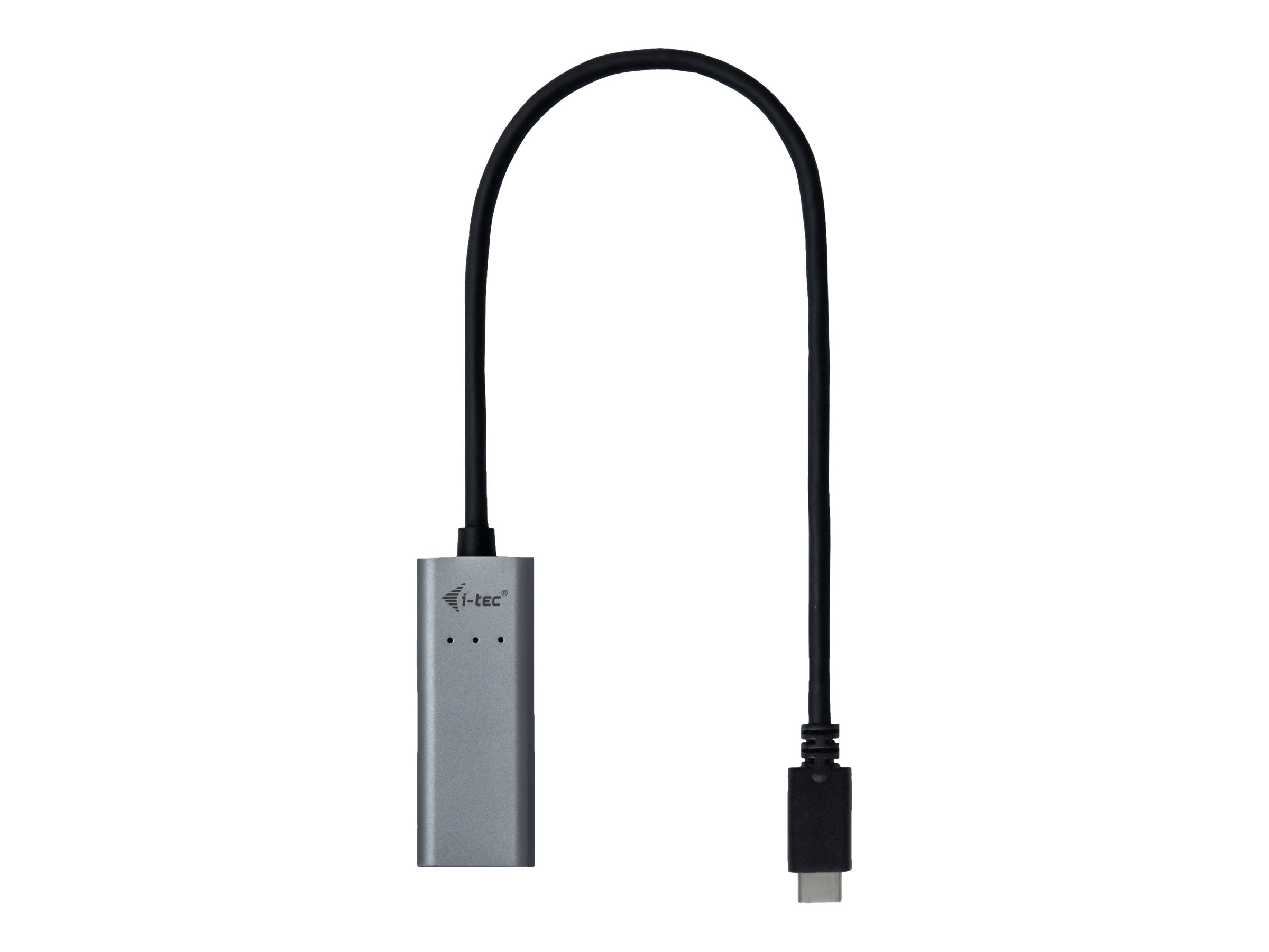 I-TEC USB-C Metal 2.5Gbps Ethernet Adapter 1x USB-C auf RJ-45 LED-Anzeige kompatible mit Thunderbolt 3 I-TEC USB-C Metal 2.5Gbps Ethernet Adapter 1x USB-C auf RJ-45 LED-Anzeige kompatible mit Thunderbolt 3