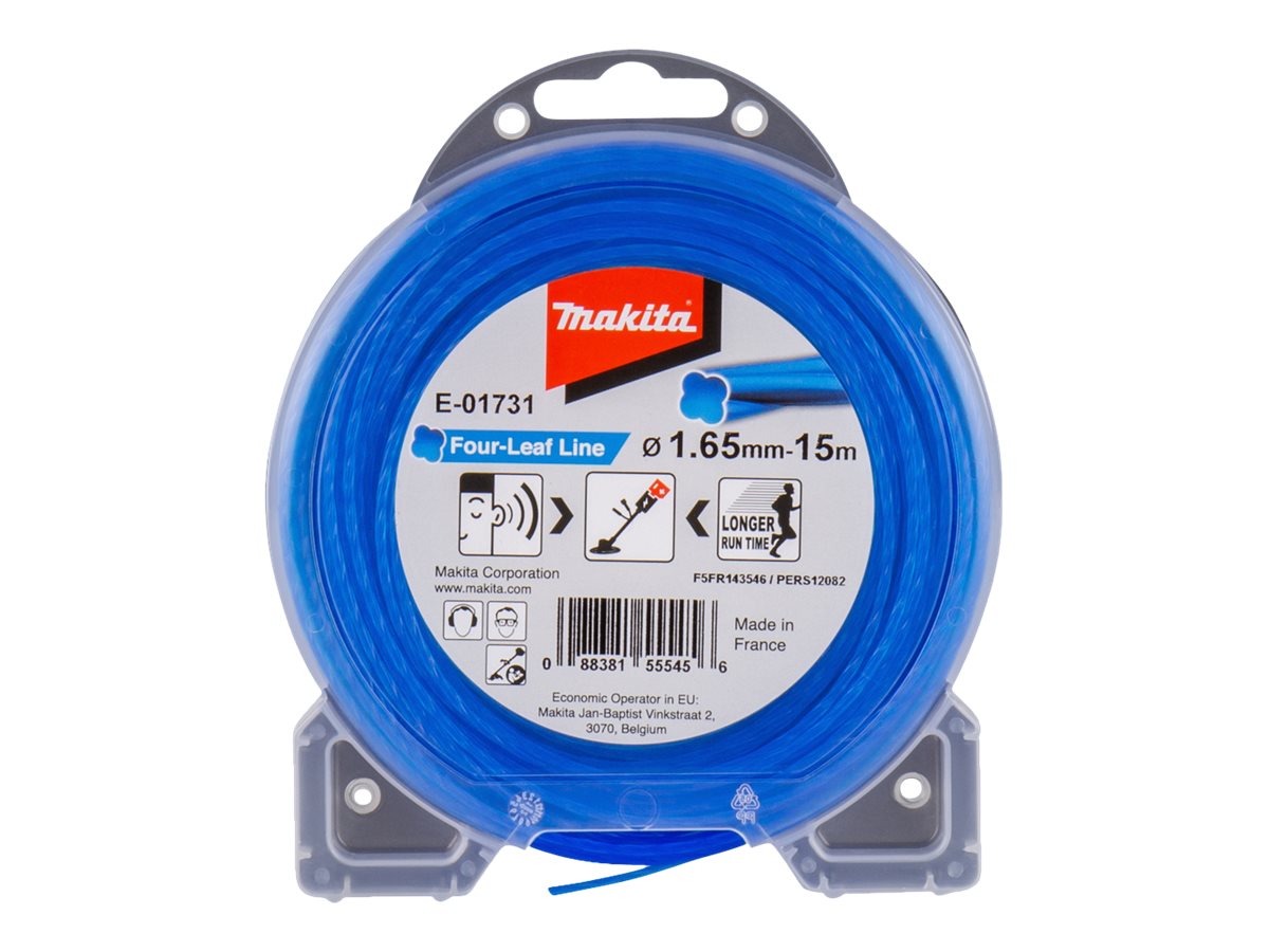 makita E-01731 Mähfaden 1,65 mm x 15,0 m makita E-01731 Mähfaden 1,65 mm x 15,0 m