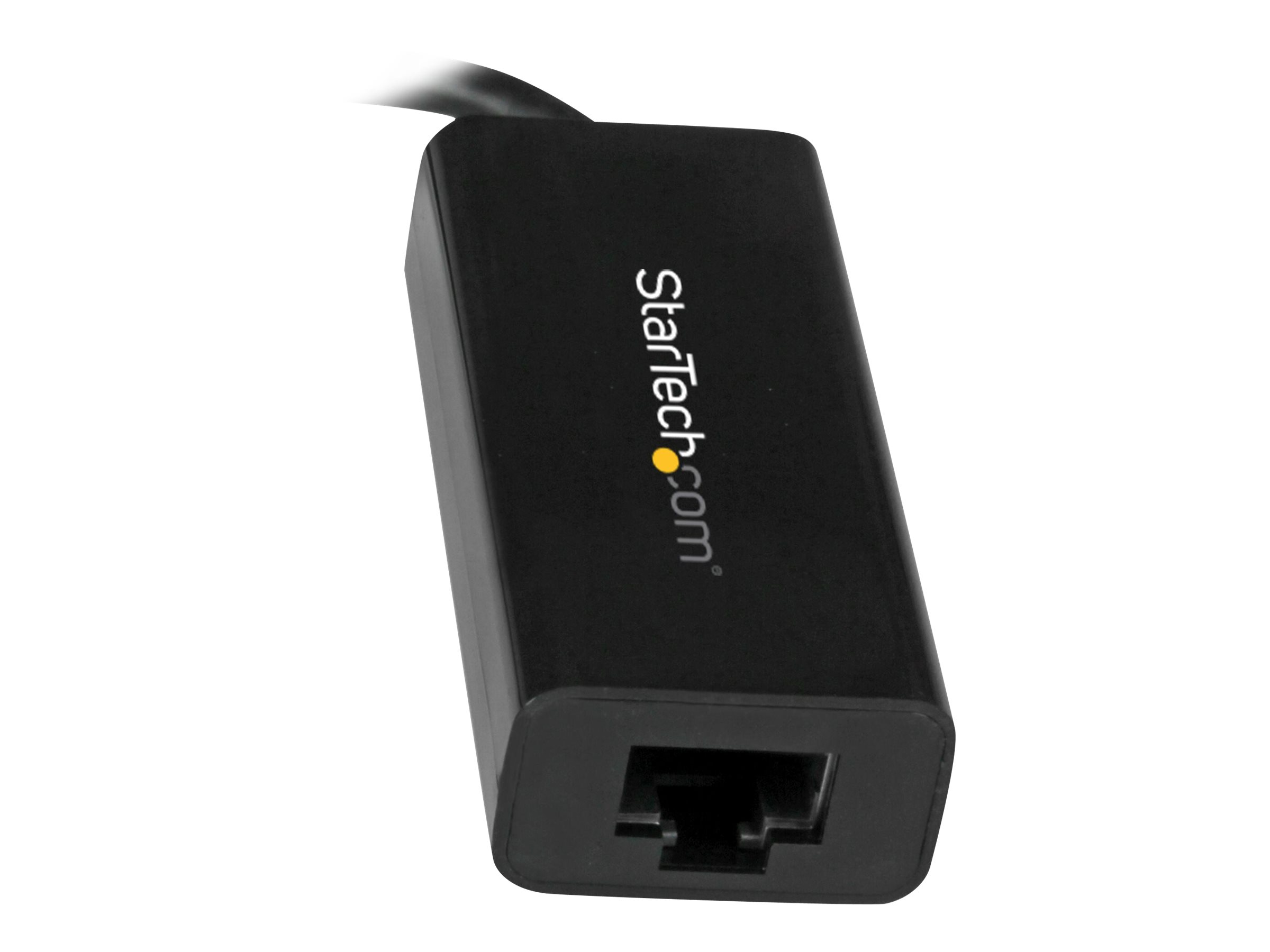STARTECH.COM USB-C to Gigabit Ethernet Adapter - Black - Thunderbolt 3 Port Compatible - USB Type C Network Adapter