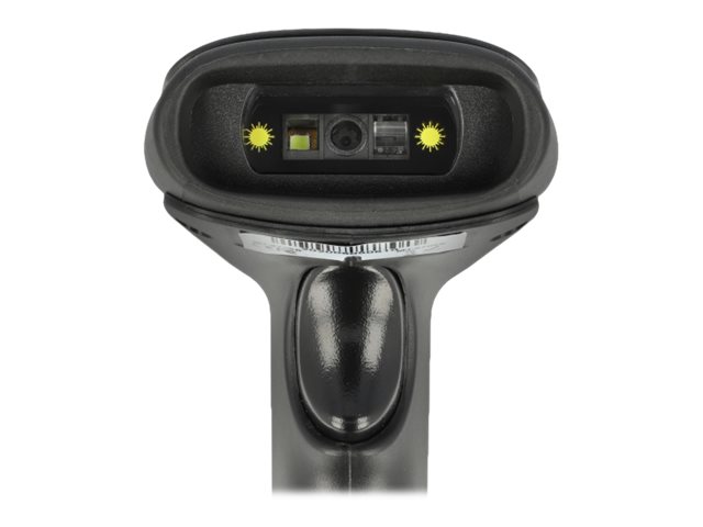 Delock Barcode Scanner 1D und 2D fuer 2,4 GHz, Bluetooth oder USB