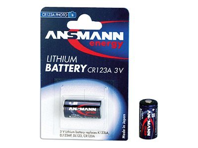 ANSMANN Batterie CR123A Fotobatterie 3,0 V ANSMANN Batterie CR123A Fotobatterie 3,0 V