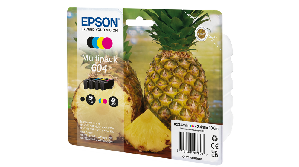 C13T10G64010 EPSON Nr604 XPWF Tinte