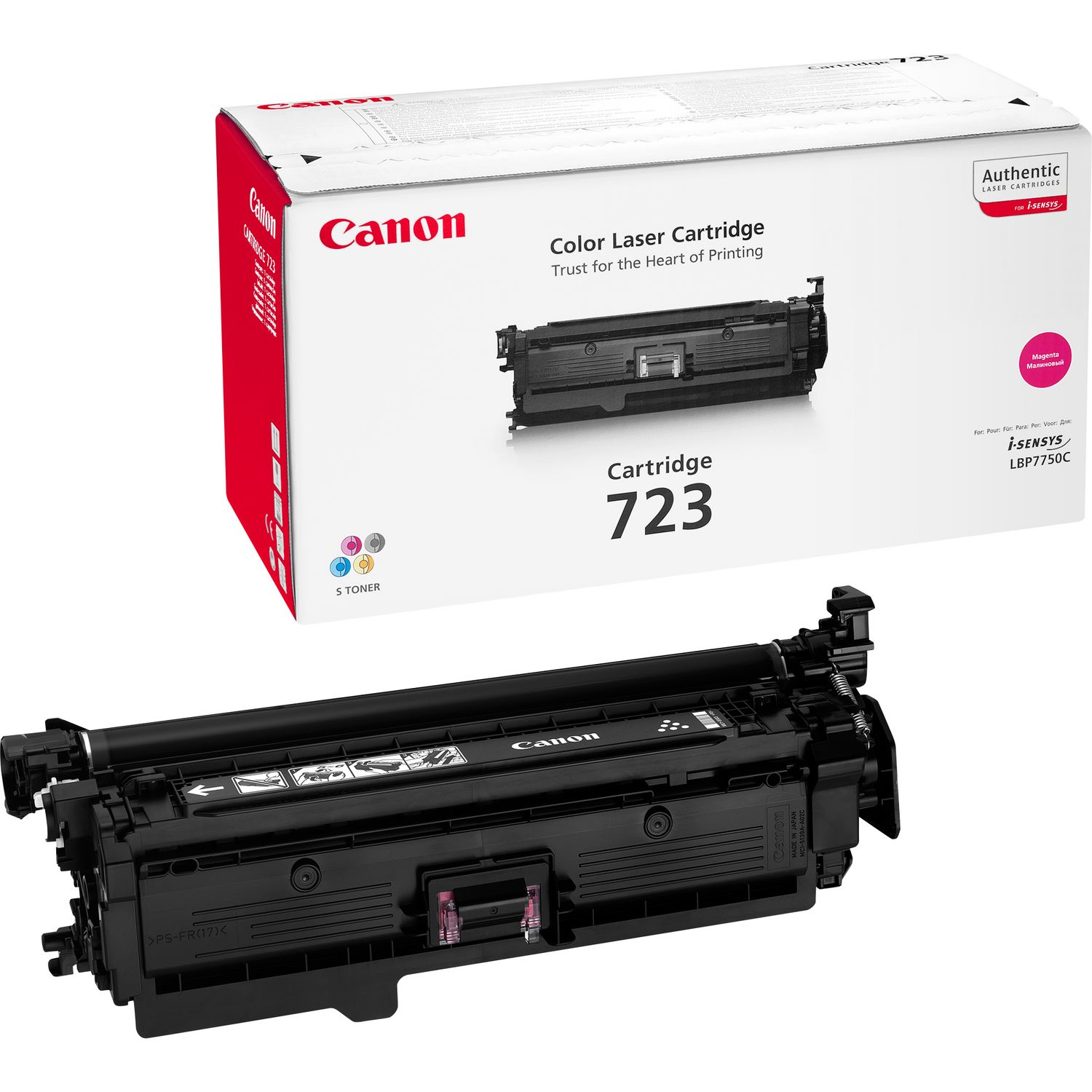 CANON 723 Toner magenta Standardkapazität 8.500 Seiten 1er-Pack