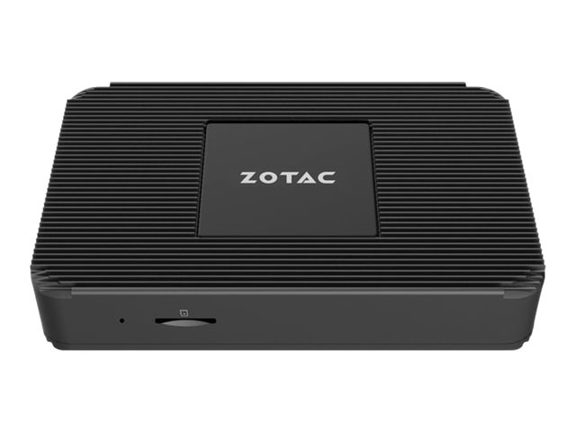 ZOTAC ZBOX P Series PI336 pico - Mini-PC - Celeron N6211 / 1.2 GHz - RAM 4 GB - SSD - eMMC 128 GB - UHD Graphics - GigE, Bluetooth 5.2, 802.11ax (Wi-Fi 6E)