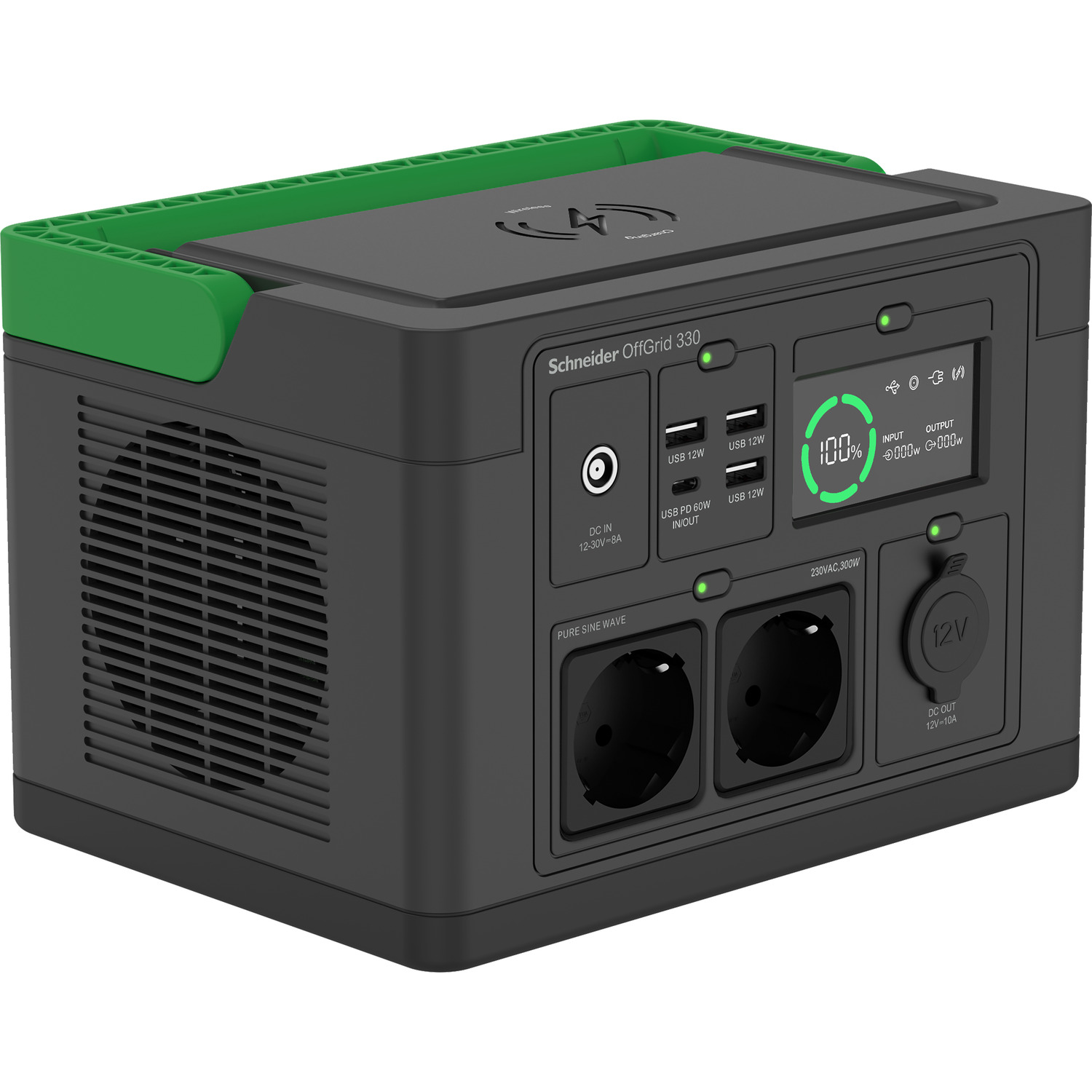 APC OffGrid 330 LCD Lithium‑Ionen