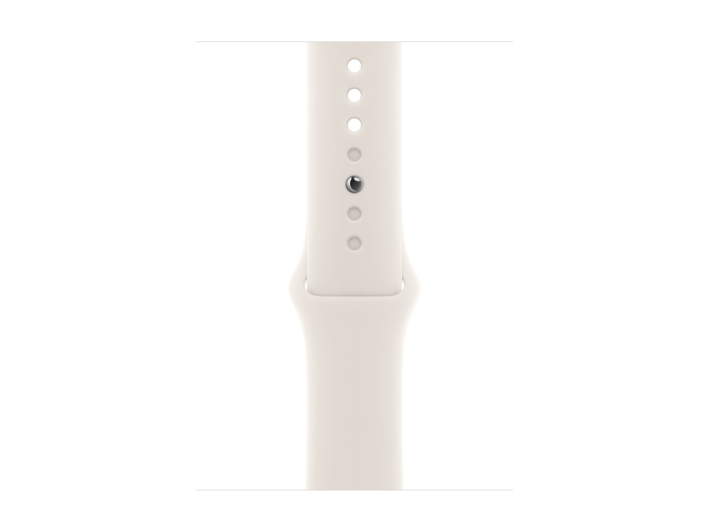 APPLE Watch SE GPS 40mm Starlight Aluminium Case with Starlight Sport Band - S/M APPLE Watch SE GPS 40mm Starlight Aluminium Case with Starlight Sport Band - S/M