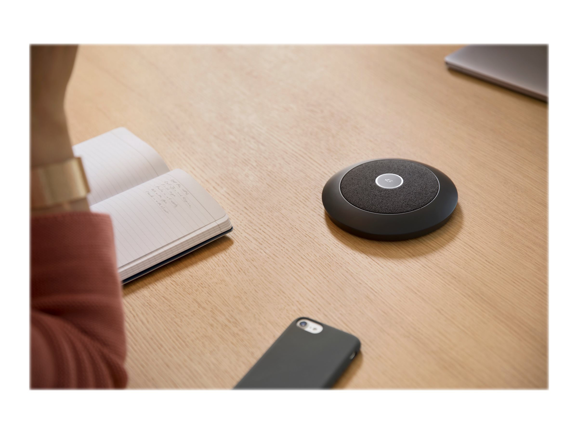 Logitech Tischhalterung fuer Mikrofon Rally und Rally Plus