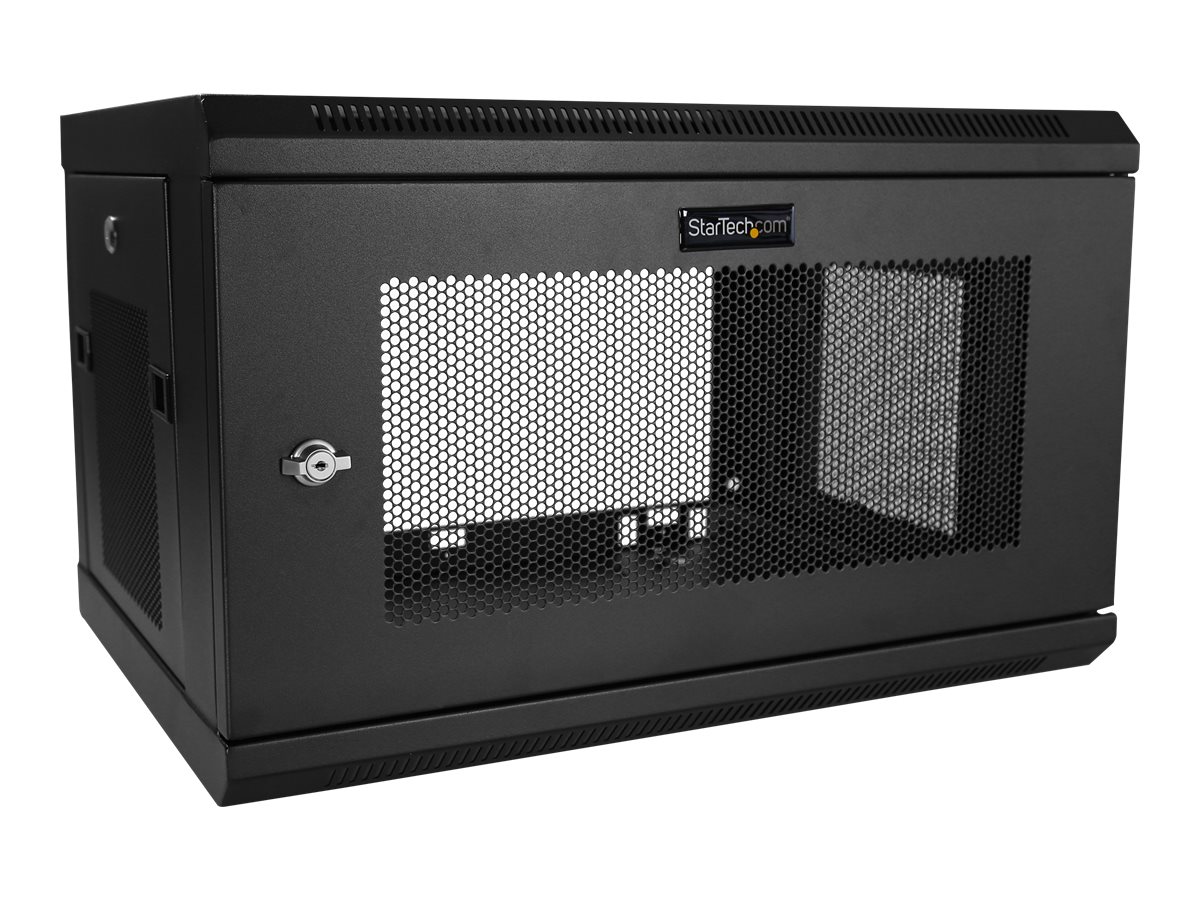 STARTECH.COM 6HE wandmontage Server Rack - bis zu 43cm tief - Gehäuse mit Scharnier - Netzwerkschrank - Server Schrank STARTECH.COM 6HE wandmontage Server Rack - bis zu 43cm tief - Gehäuse mit Scharnier - Netzwerkschrank - Server Schrank