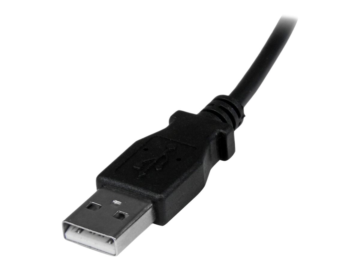 STARTECH.COM 2m Micro USB Cable - A to Down Angle Micro B