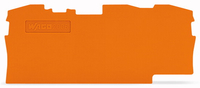 Wago Abschluss-/Zwischenplatte 2006-1392 TOPJOB S orange