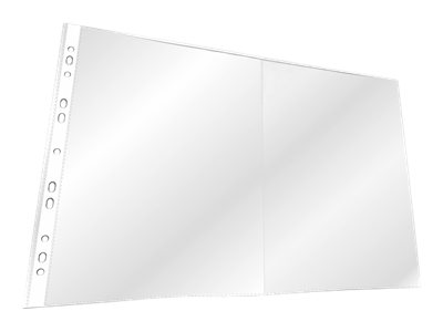 50 DURABLE Prospekthuellen DIN A3 transparent genarbt 0,06 mm