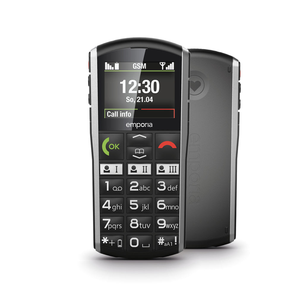 Emporia emporiaSIMPLICITY V27, 2G, V3, Grosstastenhandy, black