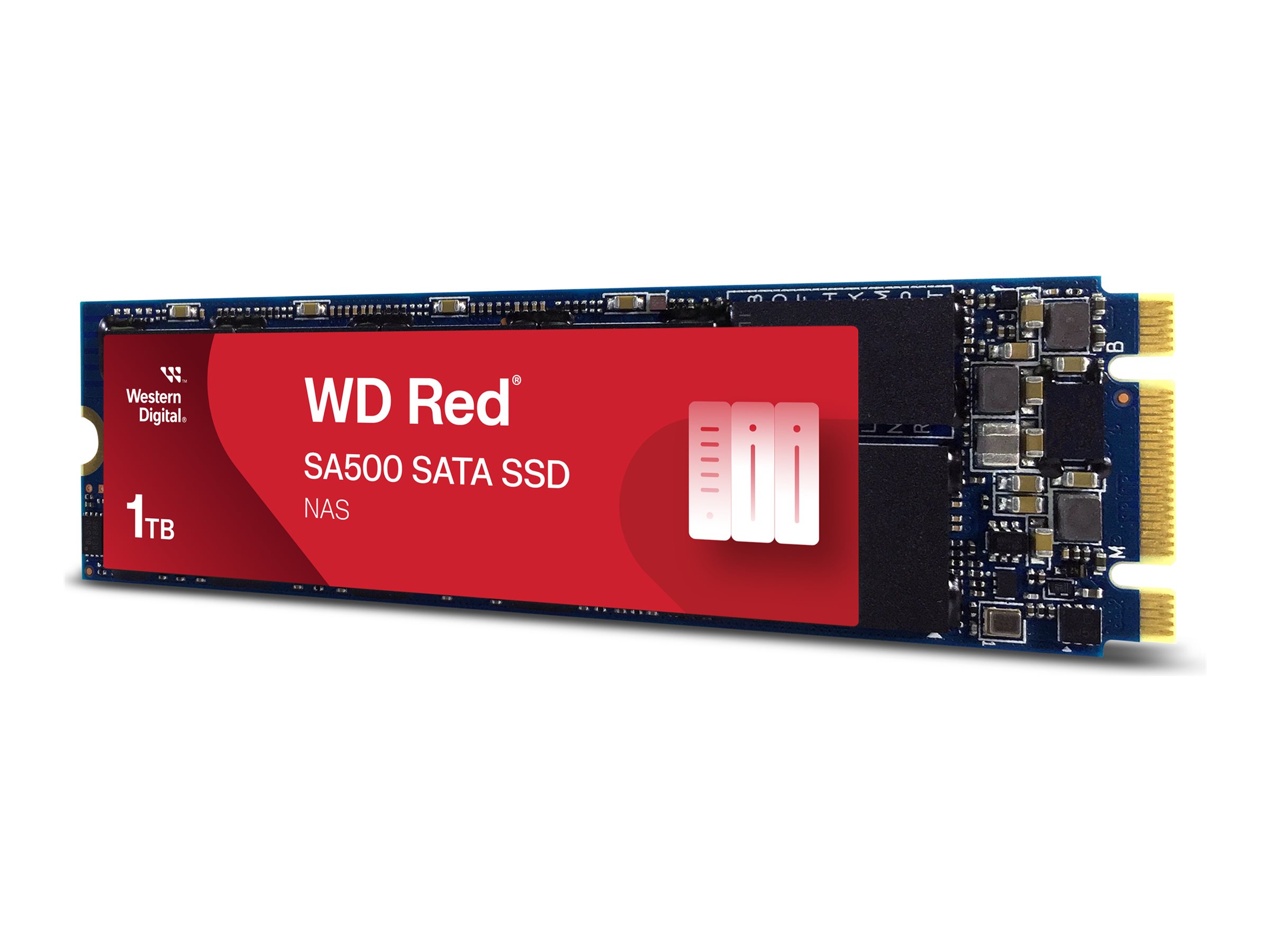 WD Red SSD SA500 NAS 1TB SATA III 6Gb/s M.2 2280 internal single-packed