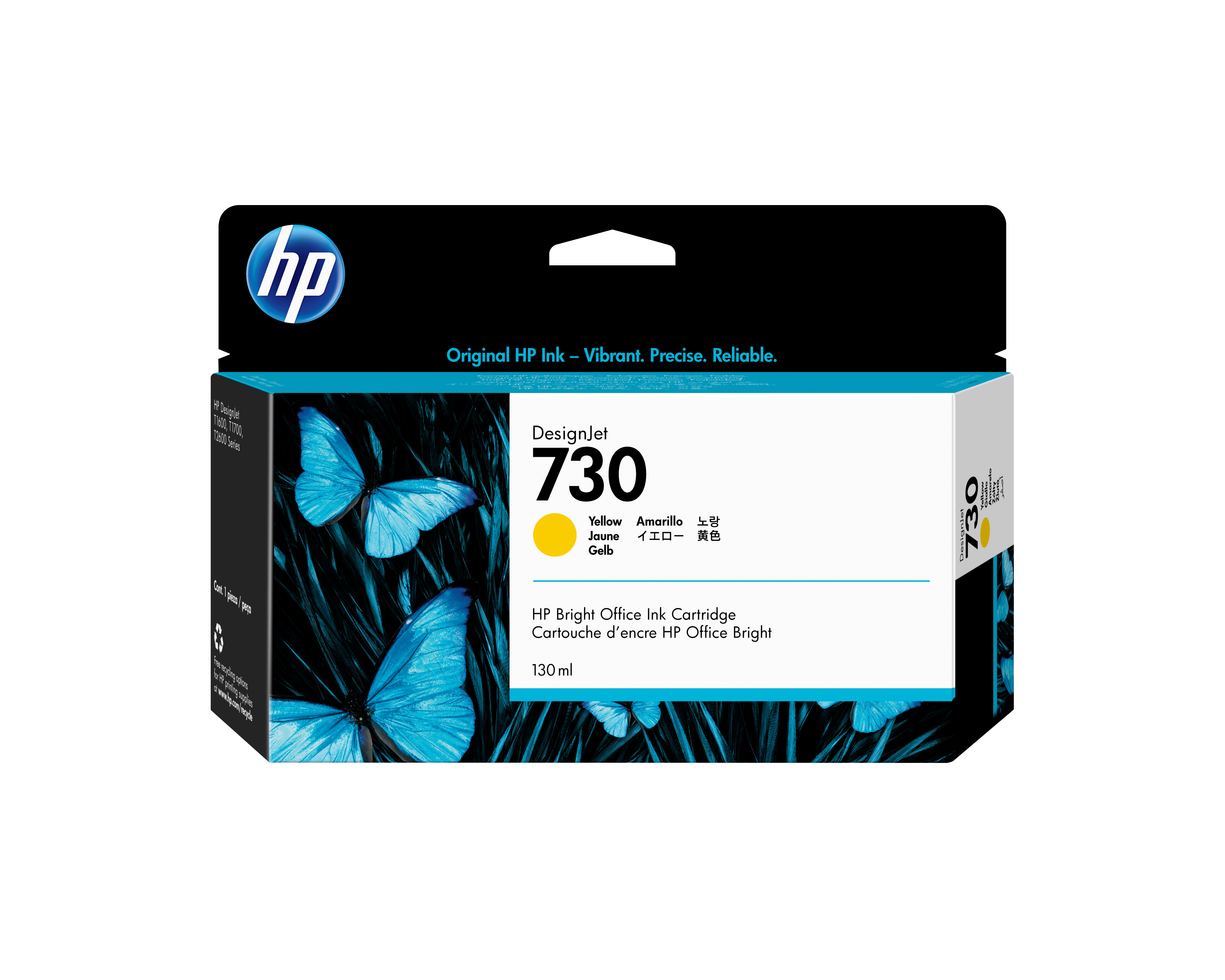 HP 730 130 ml Tinte Gelb