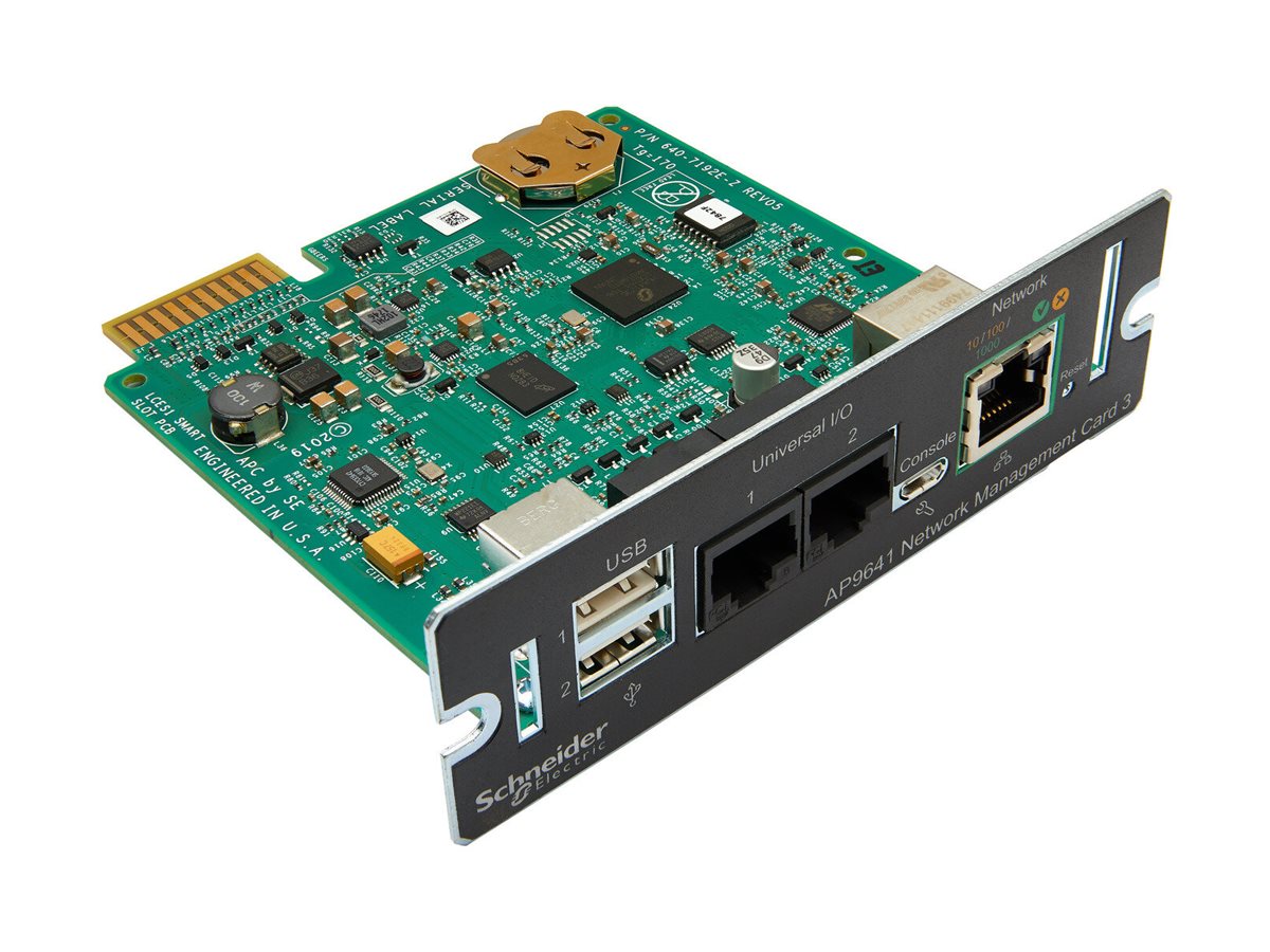 APC NETWORK MANAGEMENT CARD 3 APC NETWORK MANAGEMENT CARD 3