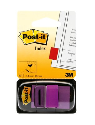 Post-it® Index Haftmarker lila 50 Streifen Post-it® Index Haftmarker lila 50 Streifen