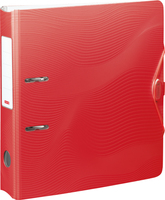 BRUNNEN WAVE Ordner rot Kunststoff 7,0 cm DIN A4 BRUNNEN WAVE Ordner rot Kunststoff 7,0 cm DIN A4