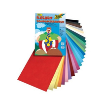 folia Tonpapier Riesen-Block farbsortiert 130 g/qm 50 Blatt folia Tonpapier Riesen-Block farbsortiert 130 g/qm 50 Blatt