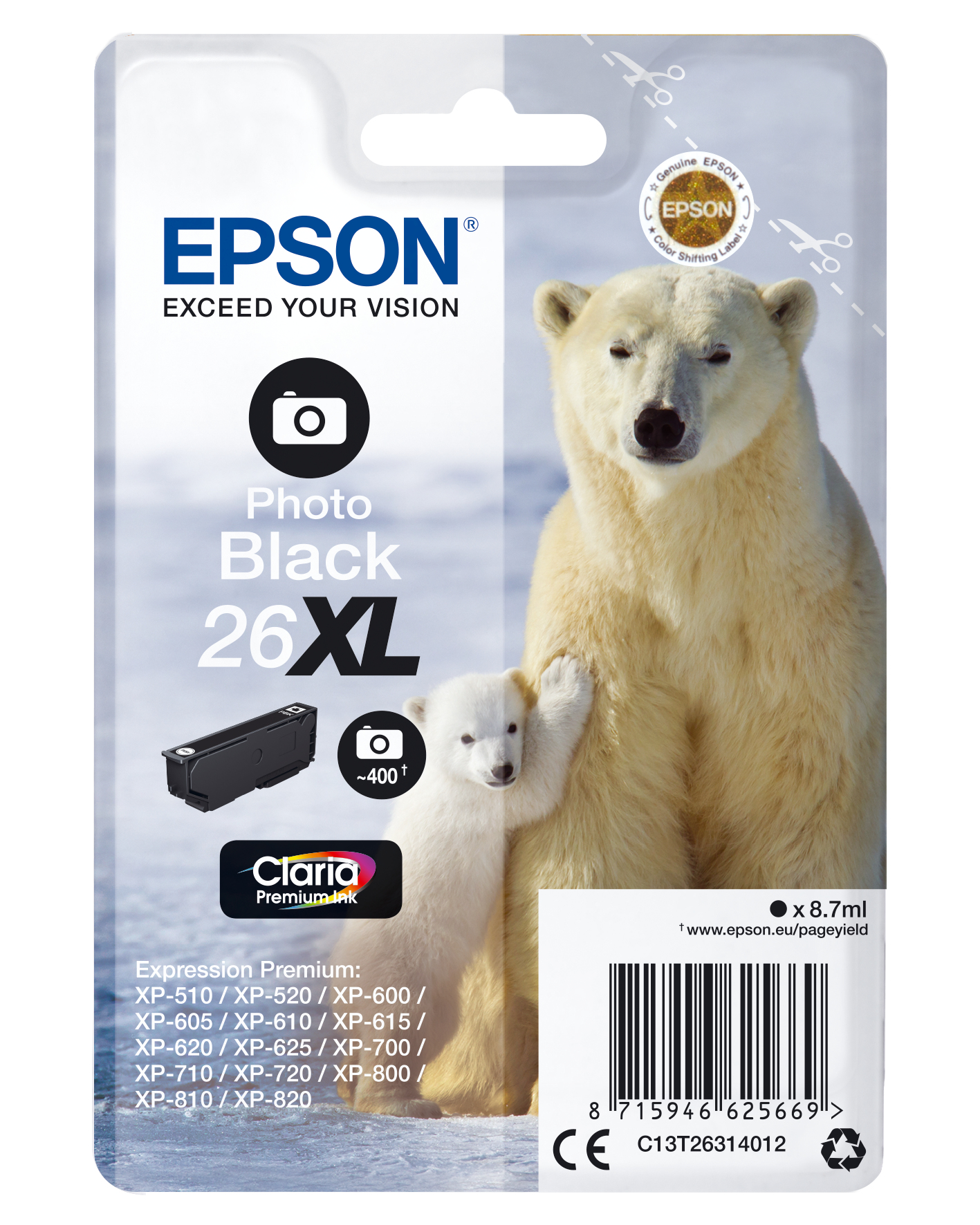 Epson 26XL Fotoschwarz