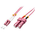 LINDY LWL-Duplexkabel LC/SC OM4 10m 50/125, Multimode