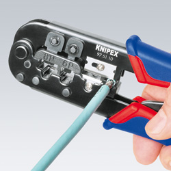 Knipex Crimpzange fuer Westernstecker
