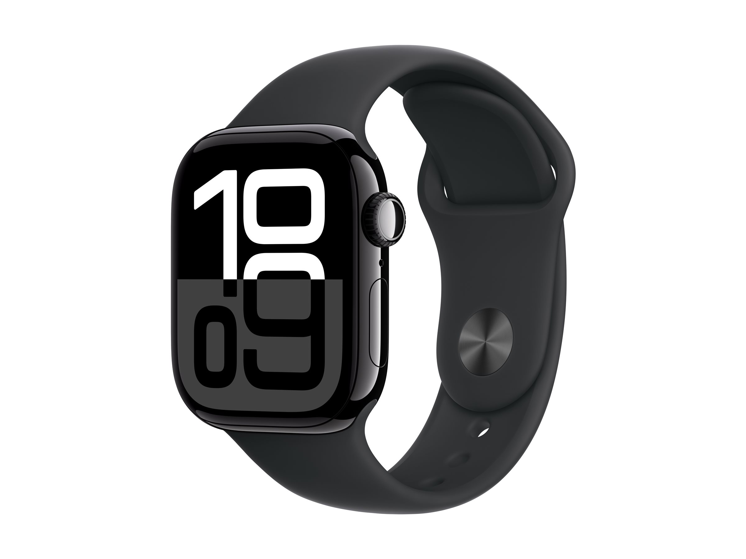 Apple Watch S10 Aluminium 42mm Diamantschwarz (Sportarmband schwarz) M/L Apple Watch S10 Aluminium 42mm Diamantschwarz (Sportarmband schwarz) M/L